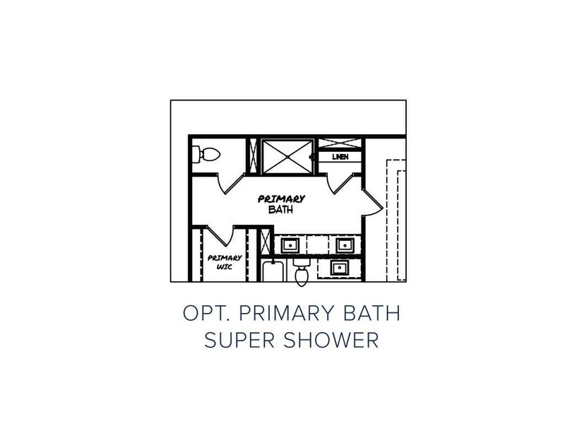 2D floor plan layout of this home in Sutton's Landing, Statham, GA (Image 3).