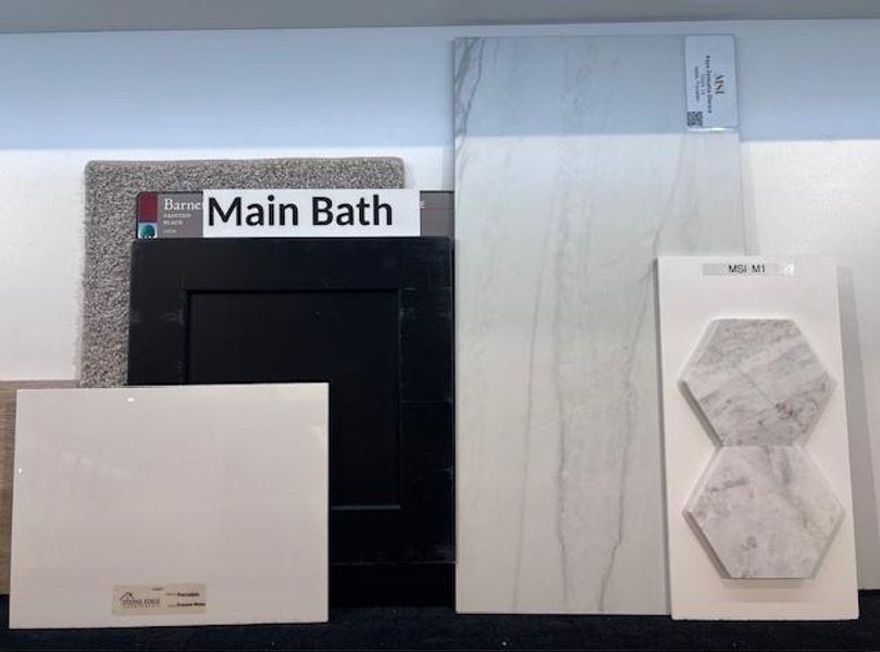 Sample of building materials used in homes in Harvest Green - Final Opportunities, Richmond (Image 5).