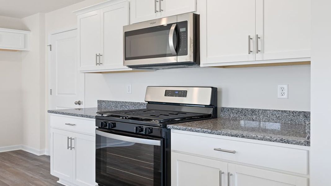 Furnished interior view inside a new home in Cloverdale Hills, Piedmont (Image 9).