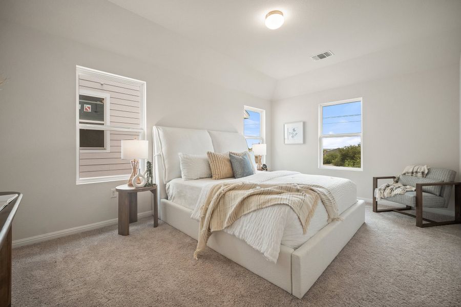 Representative furnished interior of a home built from the Sierra by Ashton Woods in Berry Creek Highlands, Georgetown (Image 33).