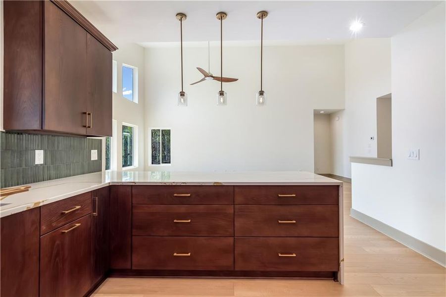 Furnished interior view inside a new home in , Ellijay (Image 5).