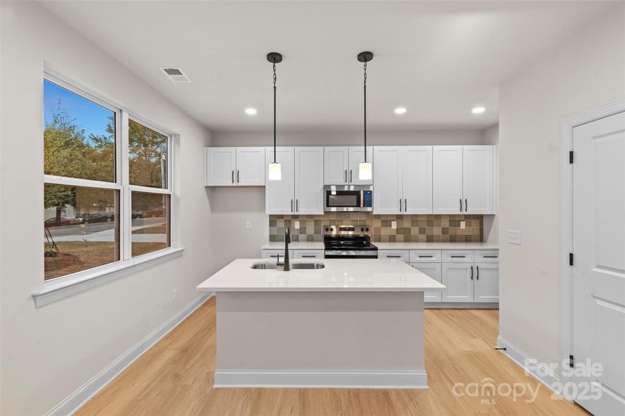 Furnished interior view inside a new home in , Statesville (Image 13).