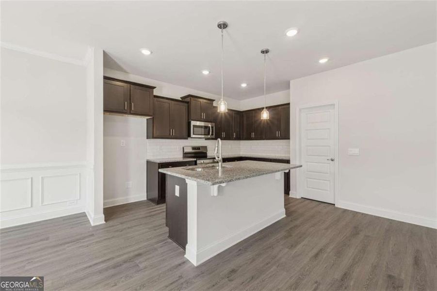 Furnished interior view inside a new home in Park Place, Bowdon (Image 4).