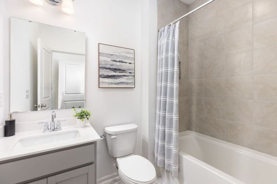 Representative furnished interior of a home built from the Abington by True Homes in Westbrook Falls, Colfax (Image 14).