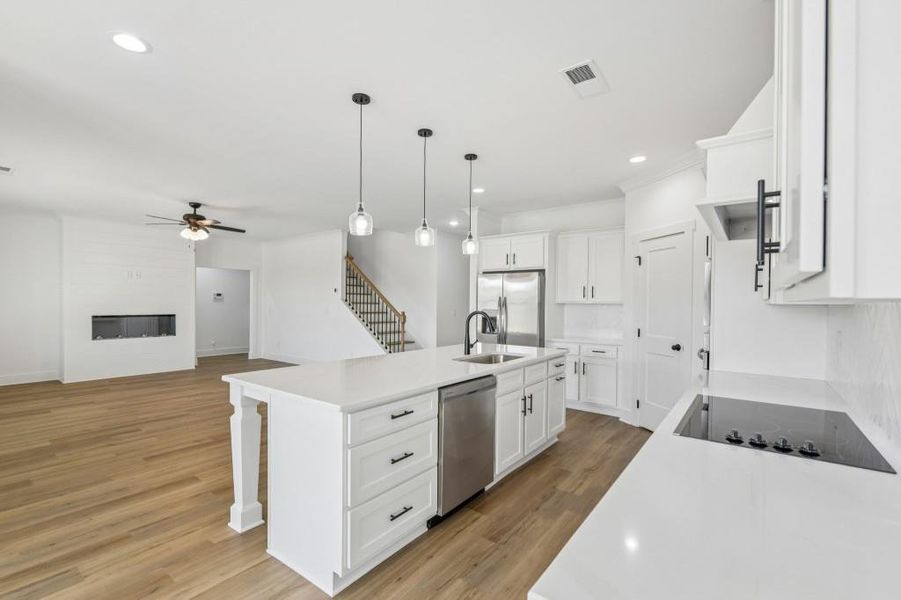 Furnished interior view inside a new home in Magnolia Ridge, Monroe (Image 14).