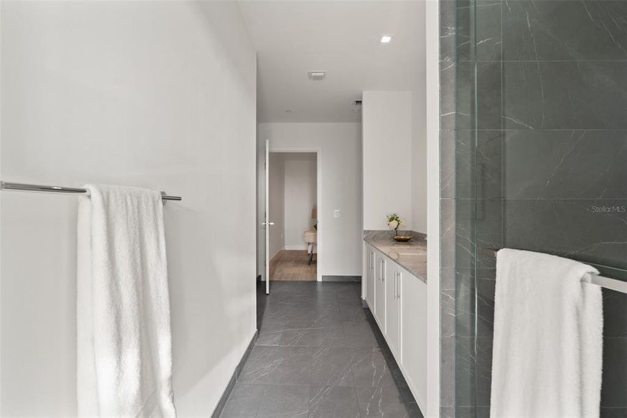 Furnished interior view inside a new home in , Tampa (Image 17).