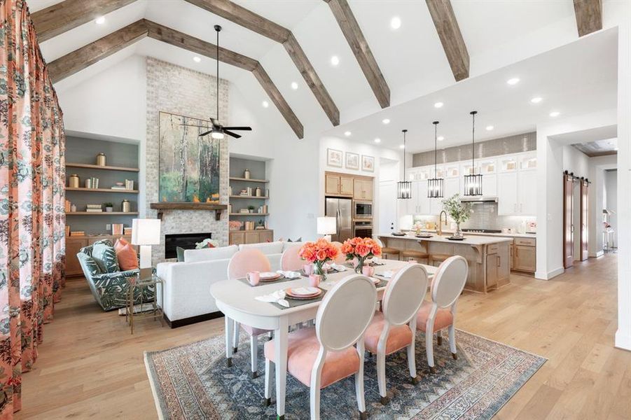 Furnished interior view inside a new home in Meraki: 60ft. lots, Forney (Image 36).