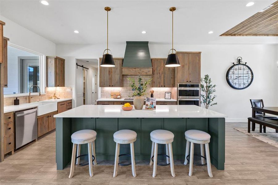 Furnished interior view inside a new home in , Granbury (Image 7).