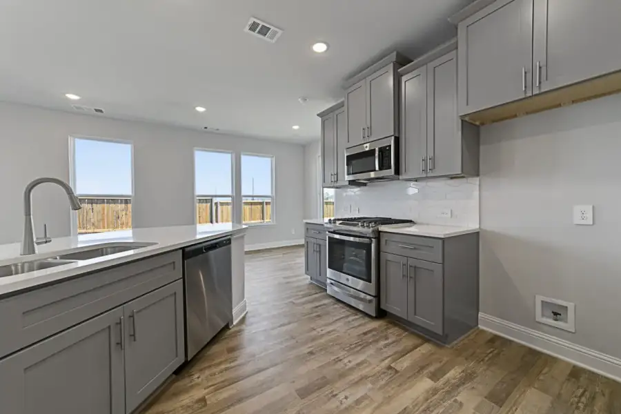 Representative furnished interior of a home built from the Richland by Landon Homes in Lexington Frisco, Frisco (Image 3).