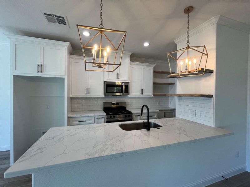 Furnished interior view inside a new home in , Montgomery (Image 9). Furnished interior view inside a new home in , Montgomery (Image 9).