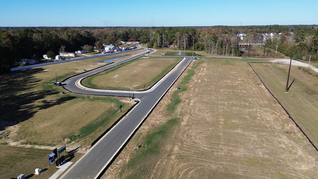 Site preparation for new homesites in Winfield Farms, Myrtle Beach (Image 16).