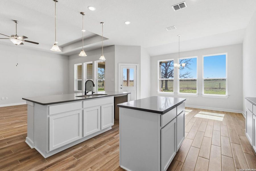 Furnished interior view inside a new home in Lonesome Dove, San Antonio (Image 7).