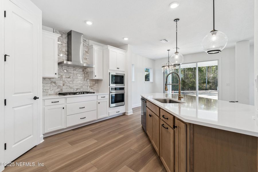 Furnished interior view inside a new home in Evergreen Island at Silverleaf - Classic, St. Augustine (Image 8).