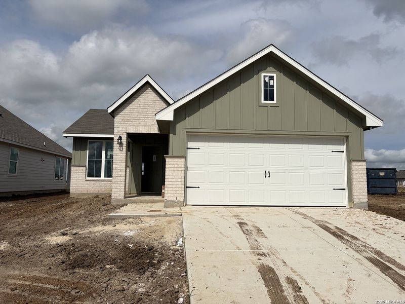 In-progress construction of a new home in Arroyo Ranch, Seguin, TX (Image 7).