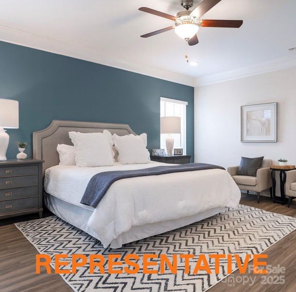 Furnished interior view inside a new home in Cedar Meadows, Monroe (Image 6).