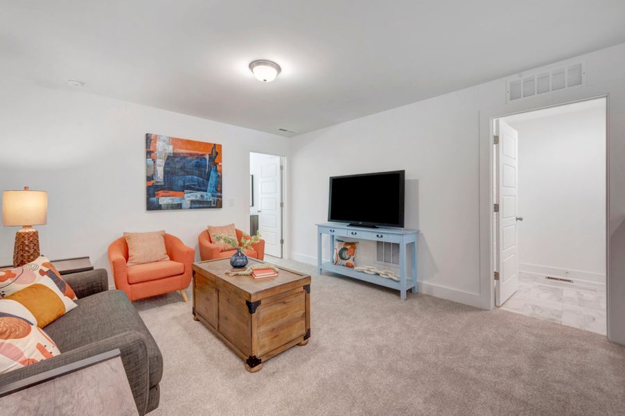 Furnished interior view inside a new home in Ashmore Townes, Garner (Image 14).