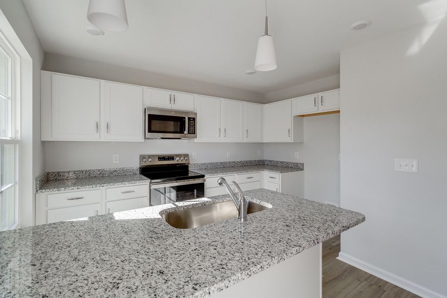Furnished interior view inside a new home in Astoria, Columbia (Image 8).