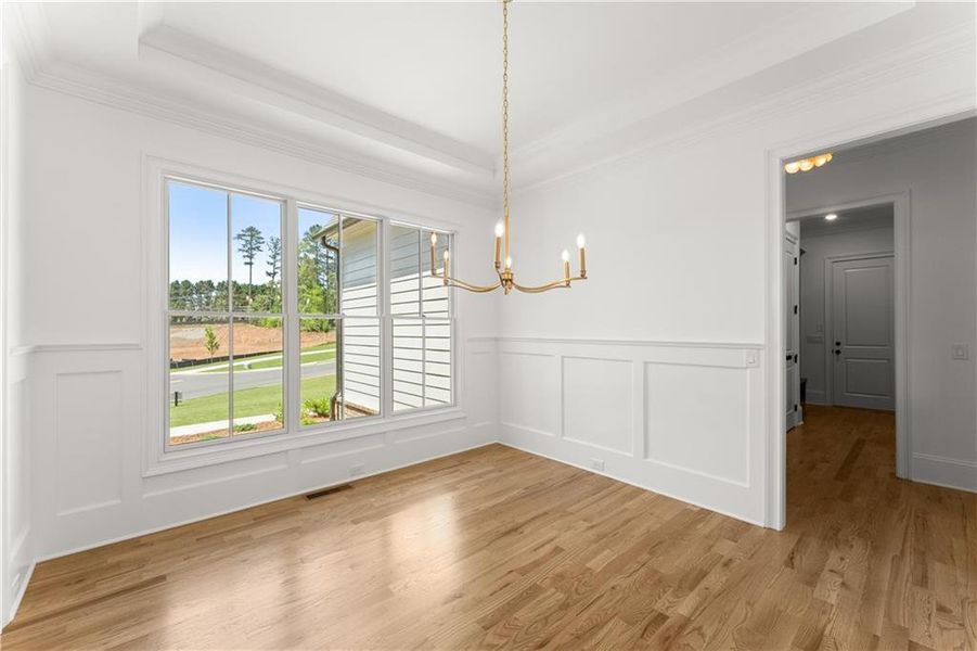 Spacious, unfurnished interior of a new home in Woodford, Acworth (Image 29).