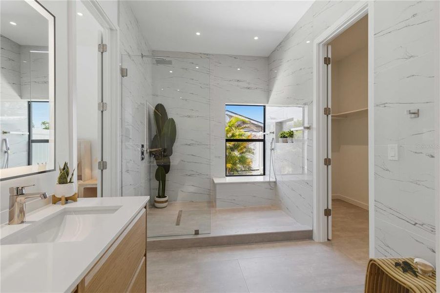 Furnished interior view inside a new home in , Sarasota (Image 17).