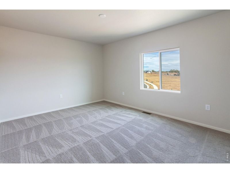 Spacious, unfurnished interior of a new home in Prairie Song Story Collection - Single Family Homes, Windsor (Image 19).