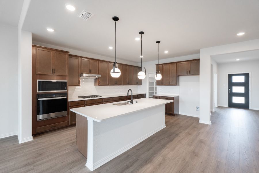 Furnished interior view inside a new home in Chalk Hill, Celina (Image 6).