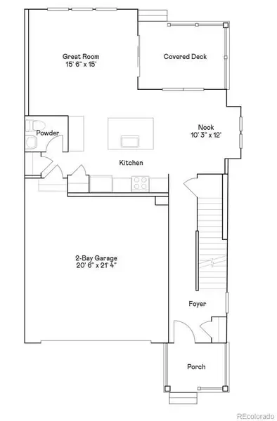 2D floor plan layout of this home in Parterre, Thornton, CO (Image 3). 2D floor plan layout of this home in Parterre, Thornton, CO (Image 3).