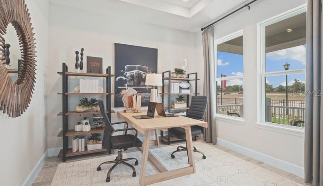 Furnished interior view inside a new home in Timber Ridge, Plant City (Image 6).