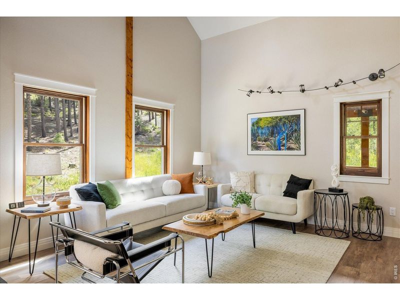 Furnished interior view inside a new home in , Golden (Image 13).