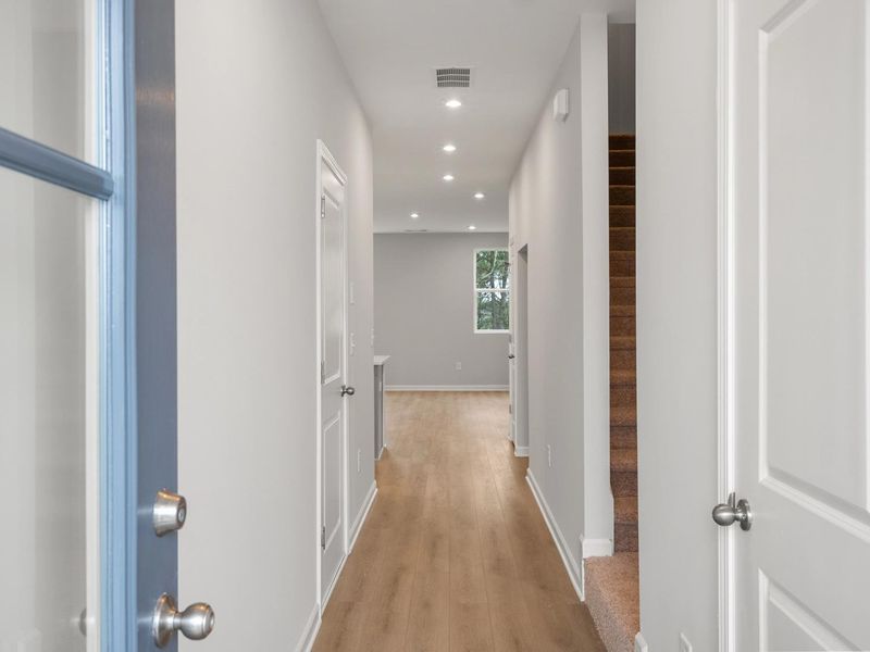Representative unfurnished interior of a home built from the The Durant A by Davidson Homes LLC in Stegall Village, Emerson (Image 13). Representative unfurnished interior of a home built from the The Durant A by Davidson Homes LLC in Stegall Village, Emerson (Image 13).