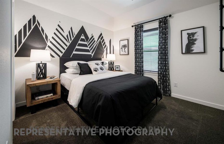 Furnished interior view inside a new home in Mosaic, Celina (Image 10).