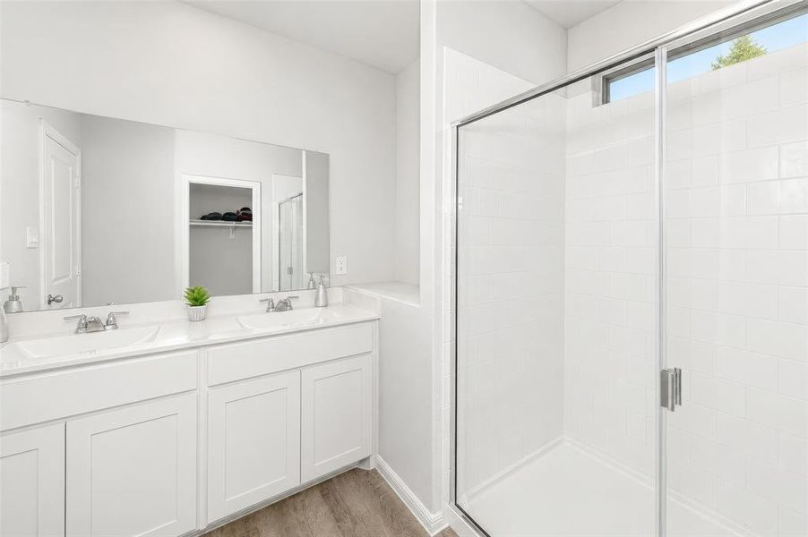 Furnished interior view inside a new home in Springhill South, Boyd (Image 7).