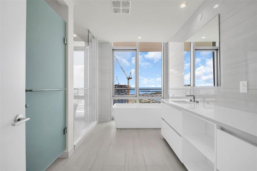 Furnished interior view inside a new home in , St. Petersburg (Image 17).