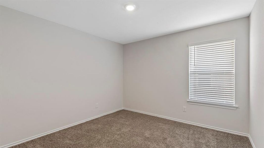 Spare room with carpet flooring and baseboards