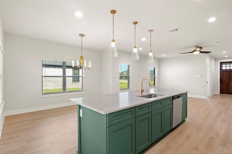 Furnished interior view inside a new home in , Italy (Image 11).