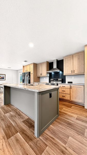 Furnished interior view inside a new home in , Vance (Image 5).