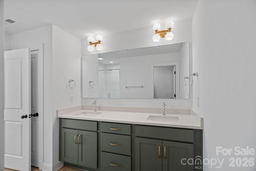 Furnished interior view inside a new home in , Charlotte (Image 13).