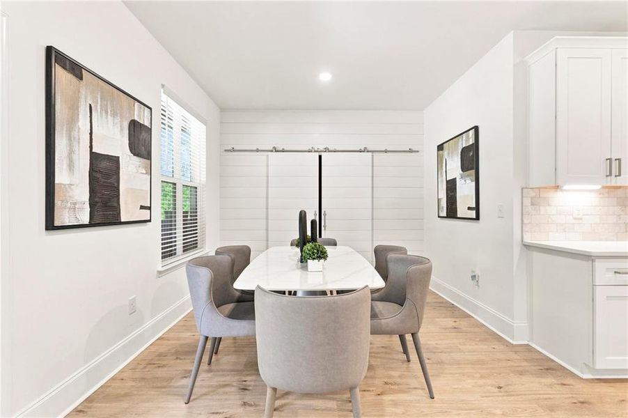 Furnished interior view inside a new home in , Conyers (Image 9).