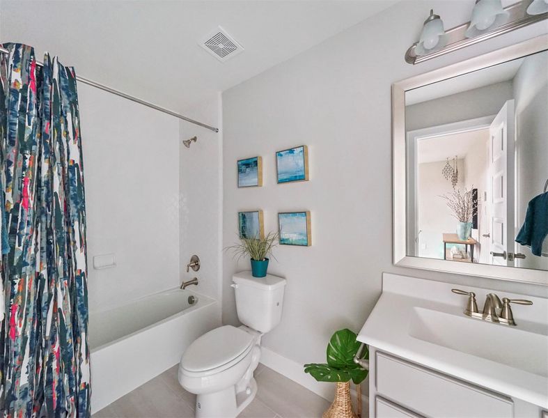 Activity room bath (*Photo not of actual home and used for illustration purposes only.)