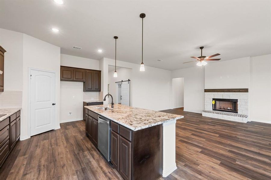 Furnished interior view inside a new home in Parker Heights, Valley View (Image 11).