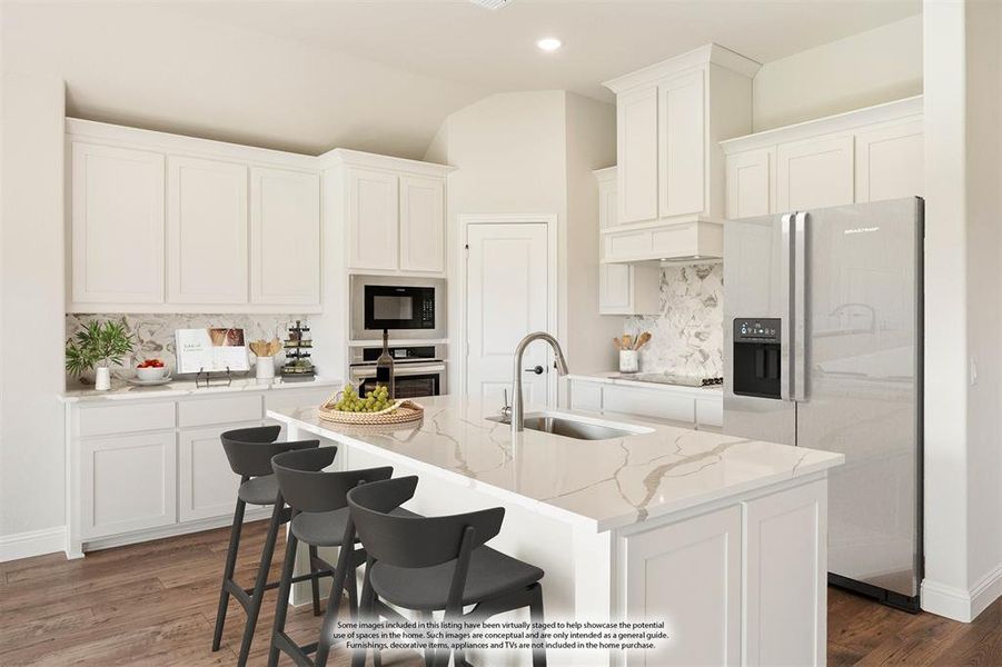 Furnished interior view inside a new home in Coyote Crossing, Godley (Image 6). Furnished interior view inside a new home in Coyote Crossing, Godley (Image 6).