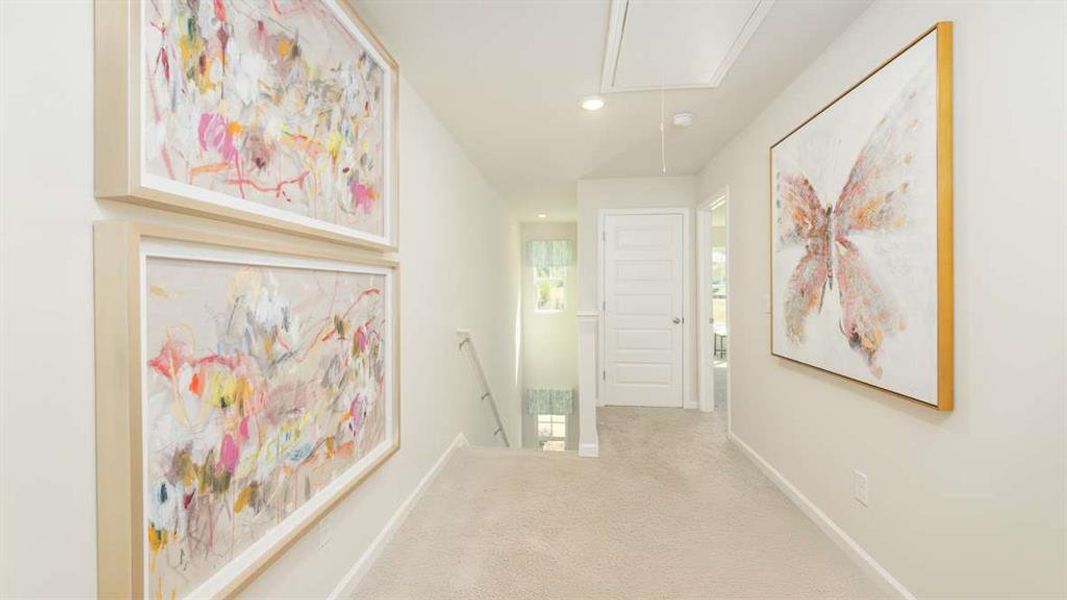 Spacious, unfurnished interior of a new home in Young's Crossing, Stone Mountain (Image 21).