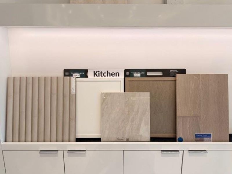 Kitchen finishes as selected by our award-winning designers. Kitchen finishes as selected by our award-winning designers.