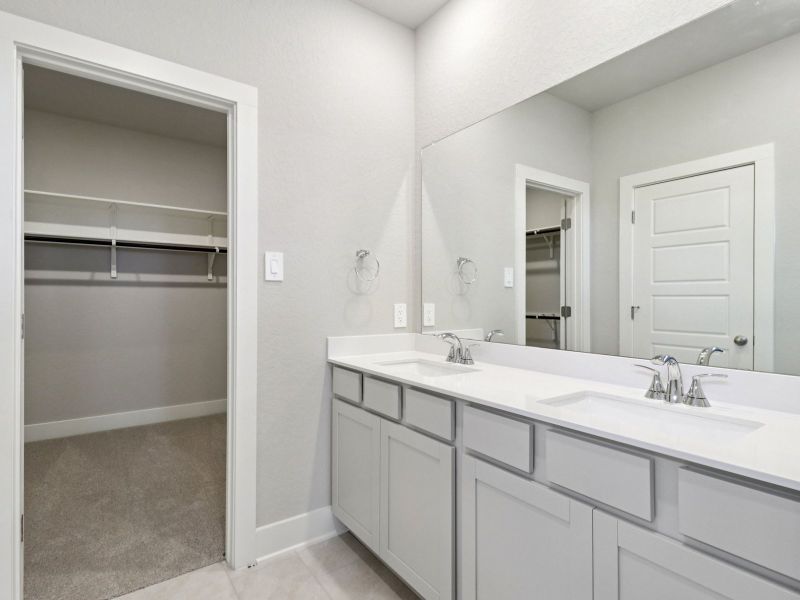 Furnished interior view inside a new home in Sagebrooke - Premier Series, San Antonio (Image 9).
