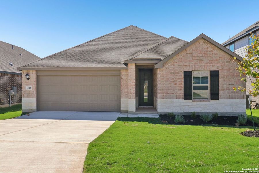 Exterior details and patio area of a home in Arcadia Ridge - Classic Series, San Antonio (Image 24). Exterior details and patio area of a home in Arcadia Ridge - Classic Series, San Antonio (Image 24).
