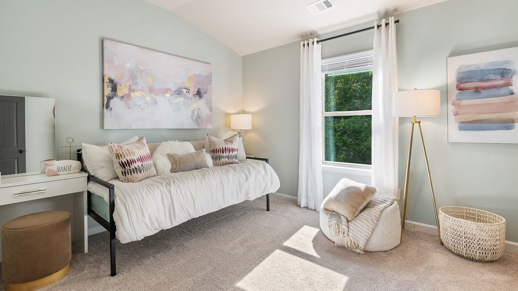 Furnished interior view inside a new home in Camp Creek Village, Atlanta (Image 29).