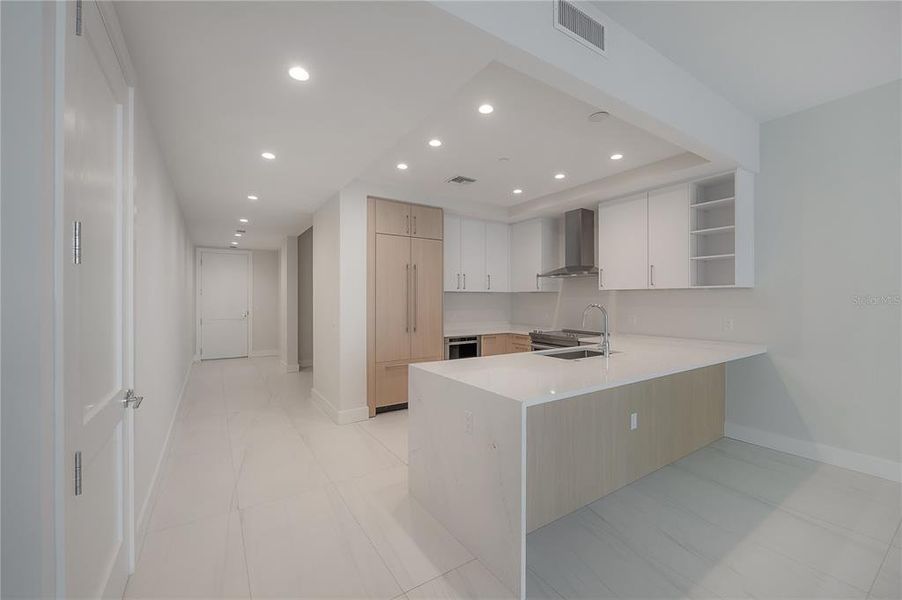 Furnished interior view inside a new home in , St. Petersburg (Image 10).