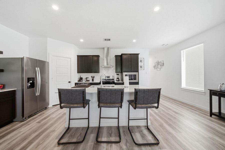 Furnished interior view inside a new home in , Houston (Image 26).