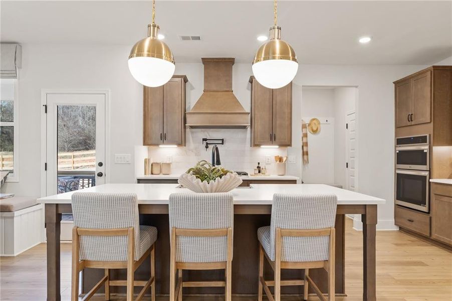 Furnished interior view inside a new home in , Dallas (Image 9).
