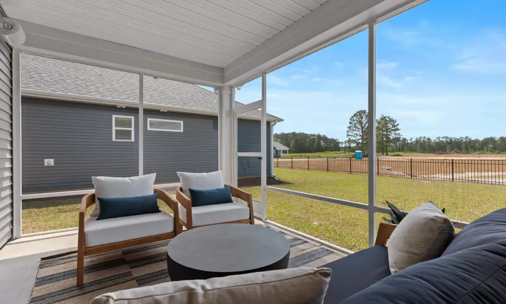 Exterior details and patio area of a home in Heritage Park at Longs, Longs (Image 2). Exterior details and patio area of a home in Heritage Park at Longs, Longs (Image 2).