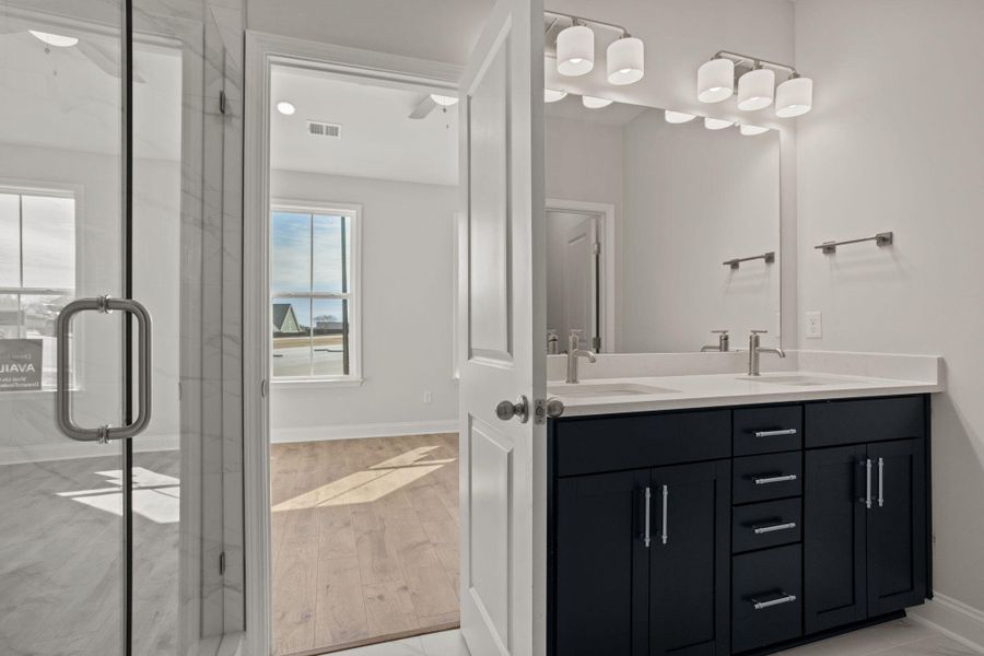 Furnished interior view inside a new home in , Greenwood (Image 4).